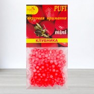 Пінопластова наживка Dolphin Pufi Міні, 4мм, Полуниця